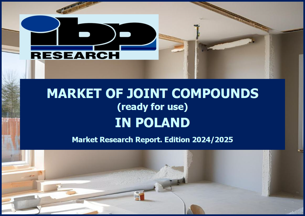 21 Market of joint compounds ready for use