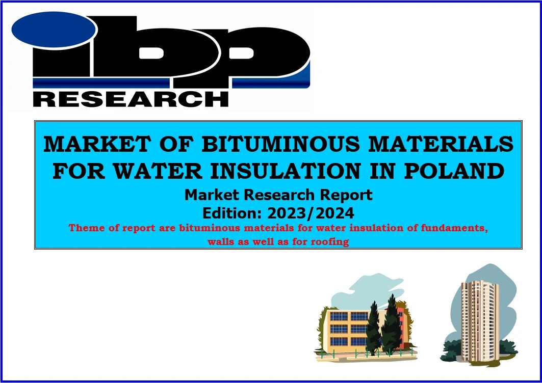 30 Market of bituminous materials for water insulation